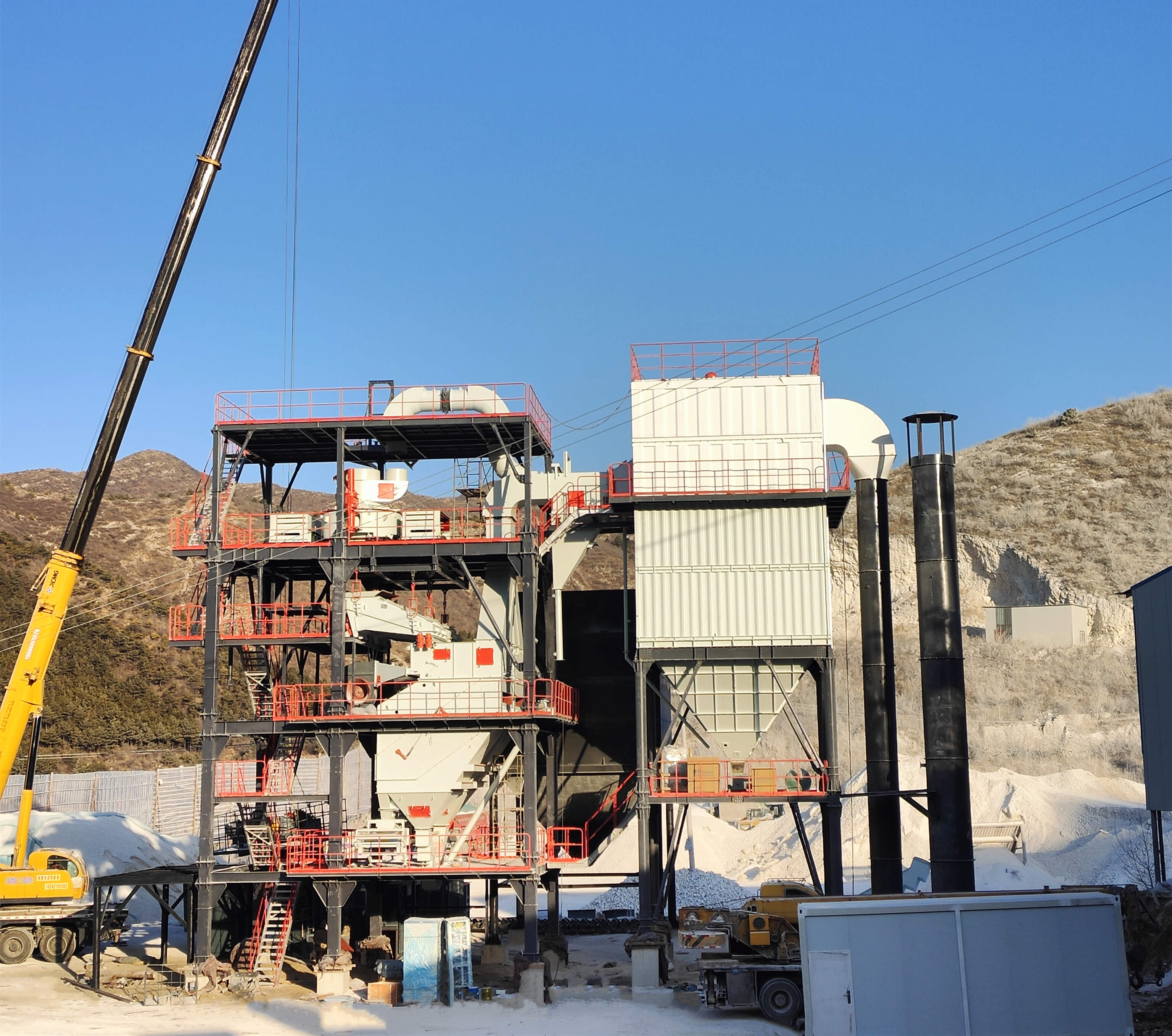 制砂生產(chǎn)線產(chǎn)能小怎么辦？（干法制砂樓生產(chǎn)線有哪些優(yōu)勢？）